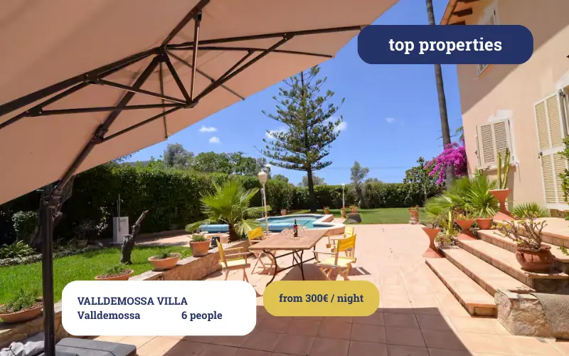 Valldemossa villa for families