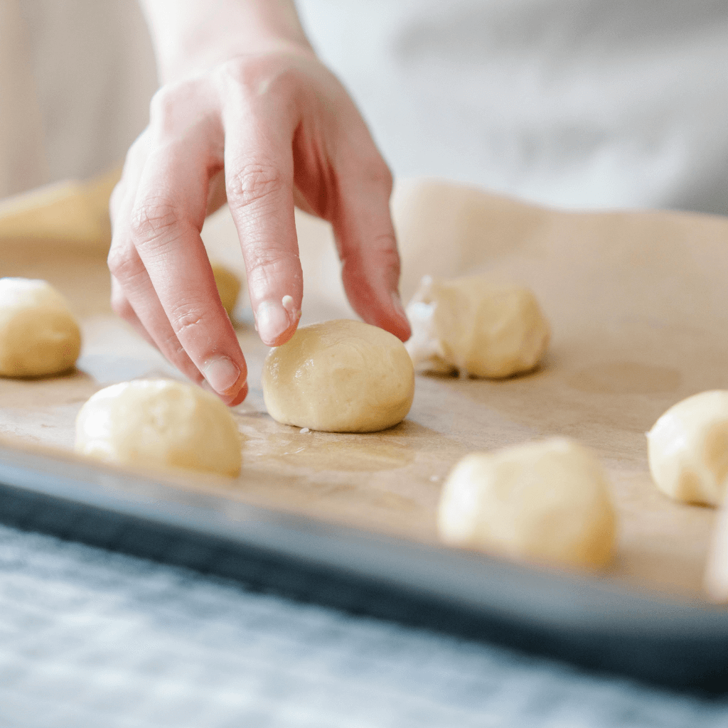 Preparation of coca de patata